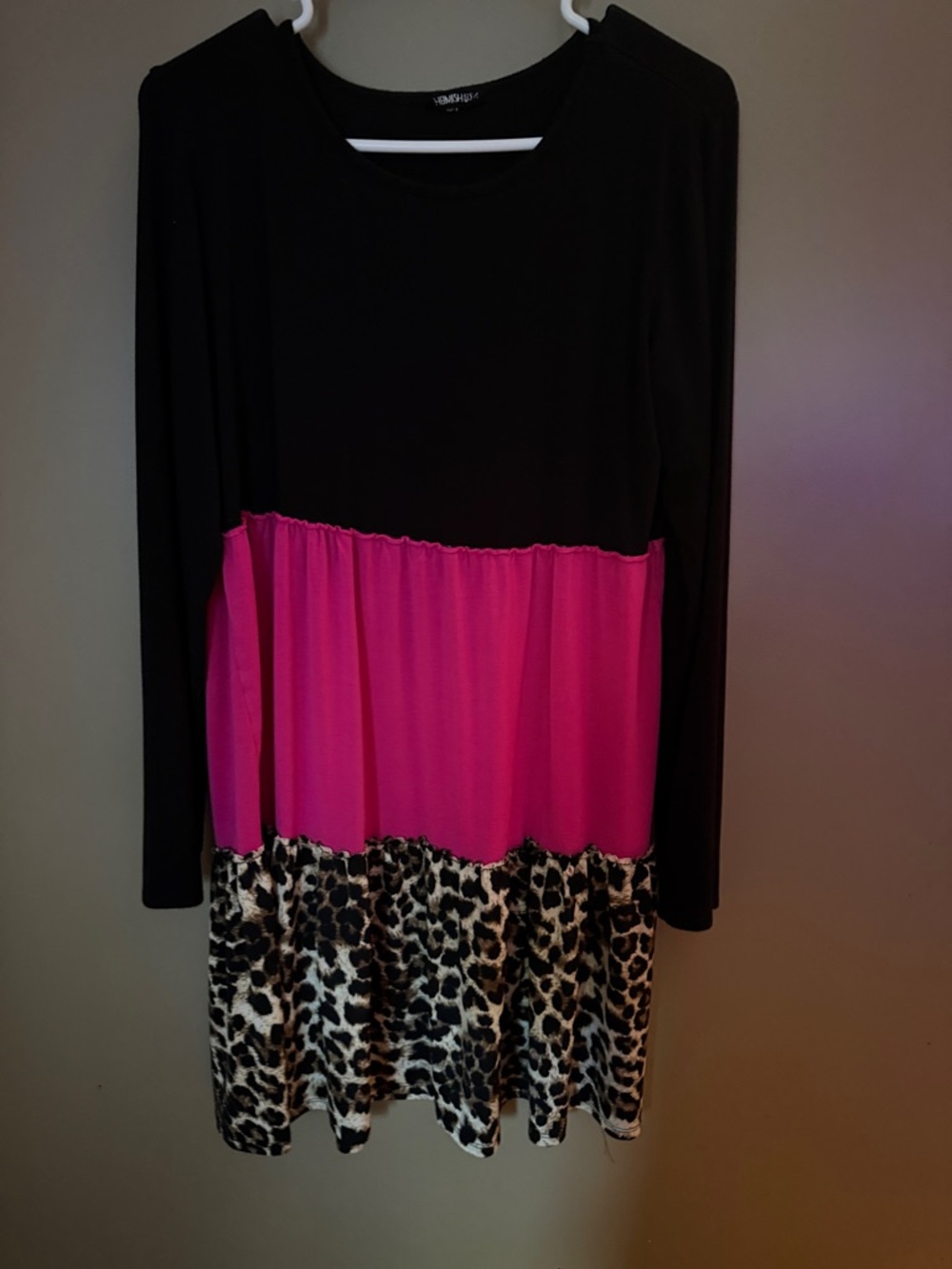 HEIMISH USA Deep Plum Tunic Top - Size L